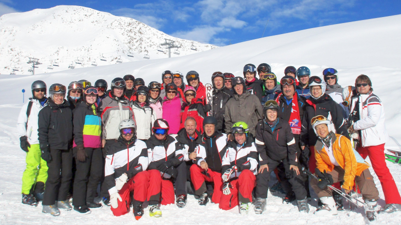 Skigruppe Stubai 2017 am Gamsgarten