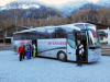 Unser Bus, mit Skilehrer Clemens Klein, Stubai Nov.2017
