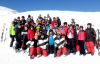 Komplette Skigruppe am Gamsgarten, Stubai-Skiausfahrt 10.-13. Nov.2019